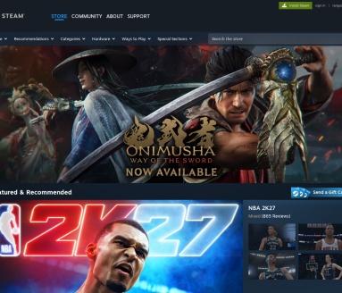 Steam官网