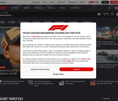 F1赛车官方网站
